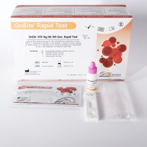 HIV Ag/Ab 4th Gen Rapid Test (R41.57 Incl. VAT per test - 30 tests in a Box)